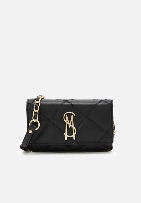 Bolso Steve Madden Bendue-S Negro y dorado